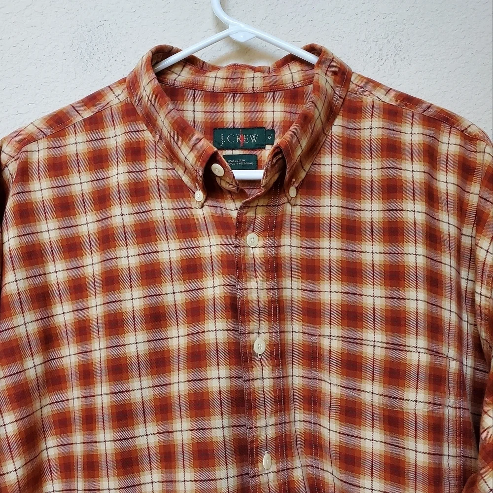 J. Crew Vintage Casual Button Down Shirt. Size XL